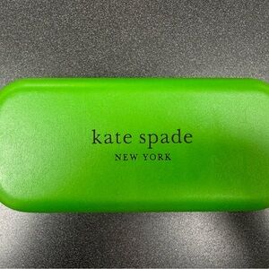 Kate Spade  Green Eyewear Case & Cleaning Cloth